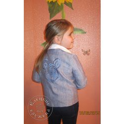 Елецкие кружева / Yelets lace / Children's costume "Mickey Mouse"