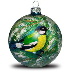 Christmas ball Bird