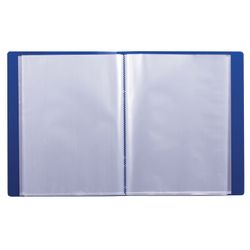 Pasta BRAUBERG de 80 pastilhas, padrão, azul, 0,9 mm