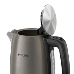 KETTLE PHILIPS HD9352/80, 1.7 litres, 2200 w, closed heating element, stainless steel, titanium