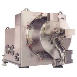 Pharma horizontal centrifuge for cleaning vegetables