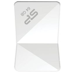 SILICON POWER / Flash disk 64 GB, Touch T08, USB 2.0, white