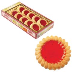 BISCOTTI / Kiraz marmelatlı tereyağlı kurabiye, karton kutu 235 g (Rusya)