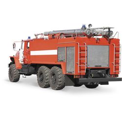 Fire tank truck AC 8 40 URAL-4320