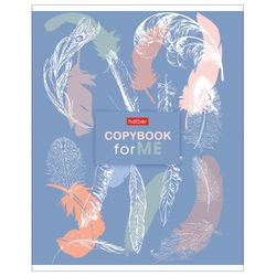 HATBER / Cuaderno A5, 96 hojas, grapa, jaula, papel de aluminio, barniz selectivo, "MYCOPYBOOK" / 12 uds.