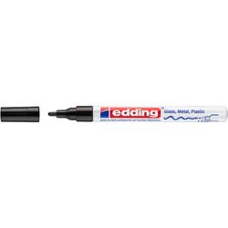 EDDING / Edding / Marker Lack glänzend, Rundspitze, 1-2 mm Schwarz