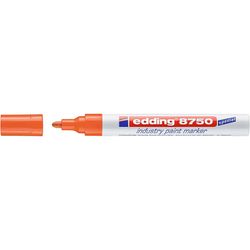 EDDING / Edding / Pennarello per lacca industriale, per superfici oleose e polverose, 2-4 mm Arancione