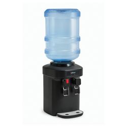 HOT FROST D65EN water cooler, desktop, WARNING/WARNING E.D., 2 taps, black