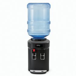 HOT FROST D65EN water cooler, desktop, WARNING/WARNING E.D., 2 taps, black