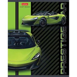 HATBER / Тетрадь А5, 48 л., скоба, клетка, выборочный лак, "Автопрестиж" / 10 шт.