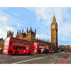 Опт-картина / Tranh theo số 40x50 London