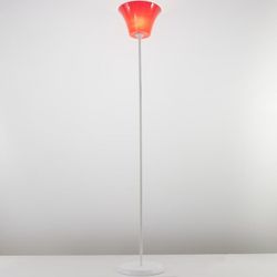 BayerLux / Floor lamp 1341060WT + RED / 1 15W E27