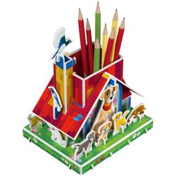 3D puzzle pencil: Faithful friends