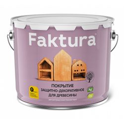 Coating FAKTURA protective-decorative Golden oak 9 l