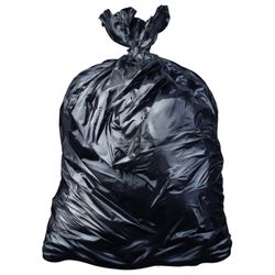 CONCEPT OF HOUSEHOLD / Garbage bags "Profi", 160 L, black, in a pack of 5 pcs., LDPE, 65 microns, 90x120 cm, extra strong