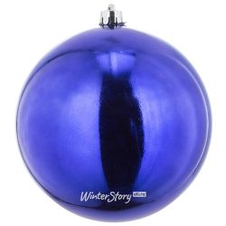 Kaemingk / Sfera di plastica lucida 25 cm, blu royal