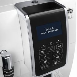 DELONGHI ECAM 350.35.W, 1450 W, 1.8 litre volume, 300g grain cap, white