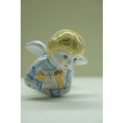 Ярославская майолика / Christmas toy "Soaring Angel"