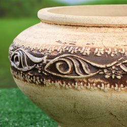 Керамика ручной работы / Vostochnoe cache-pot 15 l