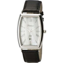 Platinor / relógio de pulso de prata russo Tonneau Rt54000.315