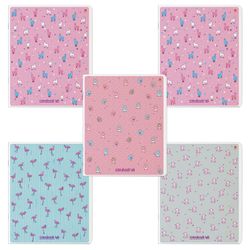 Альт / Notebook A5 48 l. bracket, cage, Soft Touch, foil, "Zephyr mood" / 10 pcs.