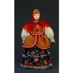Потешный промысел / Bambola ricordo in porcellana "Contadina, fine XIX - inizio XX secolo"