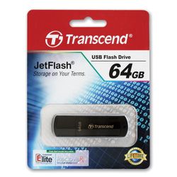 TRANSCEND / Flash Drive 64 GB, Jet Flash 350 black, USB 2.0