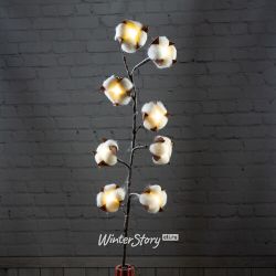 Kaemingk / Ramo brilhante para decoração Algodão, 76 cm, a pilhas