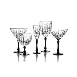 Гусевской Хрустальный завод / Set of crystal glasses for cognac "Vertical" 6 pieces