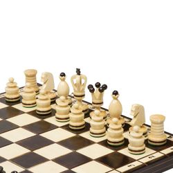 GamesDealer / Ajedrez "Royal 50" con incrustaciones, Madon