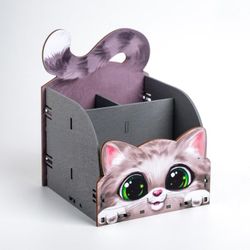 Сималенд / Organizer for stationery "Kitty"