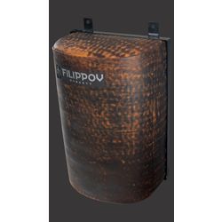 FILIPPOV / Boxing pillow Small hemisphere "DIKO" from buffalo leather 60 cm