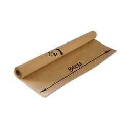BRAUBERG / Kraft paper roll, 840 mm x 10 m, weight 78 g / m2