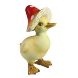 Ремеко / Decorative product "Duckling in a hat" L7,5W11,5H16