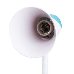 SONNEN / Table lamp OU-607, on a stand, E27 base, white / blue