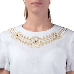Торжокские золотошвеи / Women's dress "Safari"