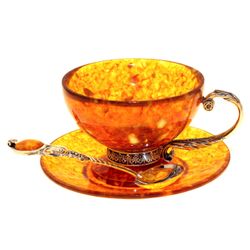 Amber Palace / Palácio de Âmbar / Xícara de chá, bronze