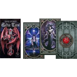 GamesDealer / Cartas del Tarot: "Fournier Anne Stokes Gotic Tarot"