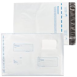 Envelope-B4 plastic packages (250х353 mm), 300 sheets, "Where-to" or a tear-off strip, SET of 10 PCs.