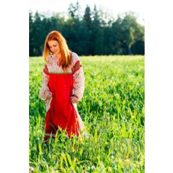 Русский народный костюм  / Dress, 146-152