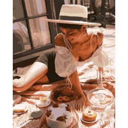 Опт-картина / Painting by numbers 40x50 Sweet desire