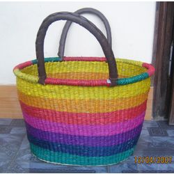 Beach bags in different colors