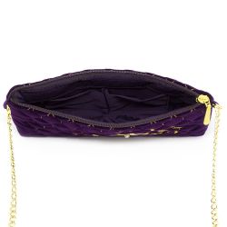 Торжокские золотошвеи / Velvet clutch "Rosalia"
