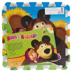 Играем вместе / Jouons ensemble / Tapis puzzle "Masha et l'ours"