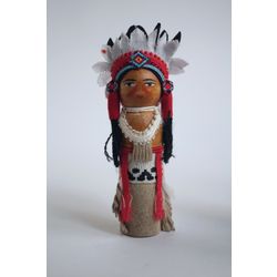 Потешный промысел / Souvenir doll "Indians. Warrior 20th century"