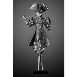 Академия кукол / Puppet Academy / Doll "Cavalier in Triangle" (silver)