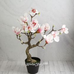 Kaemingk / Artificial flower in a pot Magnolia Liliflora 60 cm