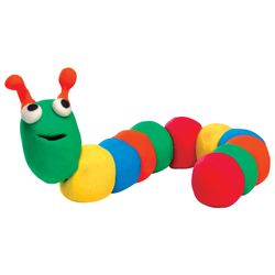 The plasticine plant-based JOVI (Spain), 8 colors, 120 g, neon