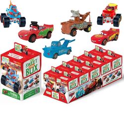 Конфитрейд / " SWITBOX " DISNEY CARS 2 FRUITLES " Pastilles de fruits avec un jouet pour une boite 1 boite * 12bl * 10pcs 5gr.