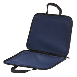 The zip folder with handles A4, blue, 350х270 mm